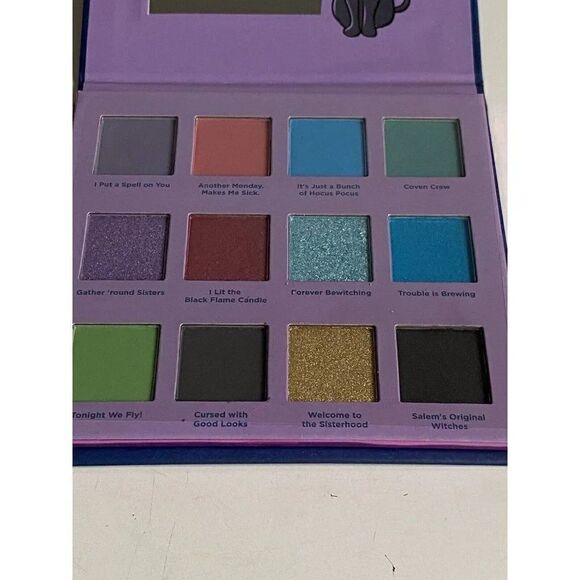 Taste Beauty Disney Hocus Pocus Tonight We Fly 12 Count Eyeshadow Palette NEW - Picture 6 of 14